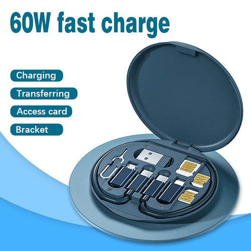 5 in 1 Data Cable Set - Fast Charging Cable