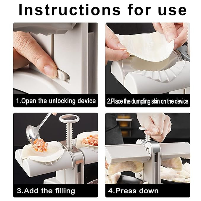 Hand Press Dumplings Mold For Home