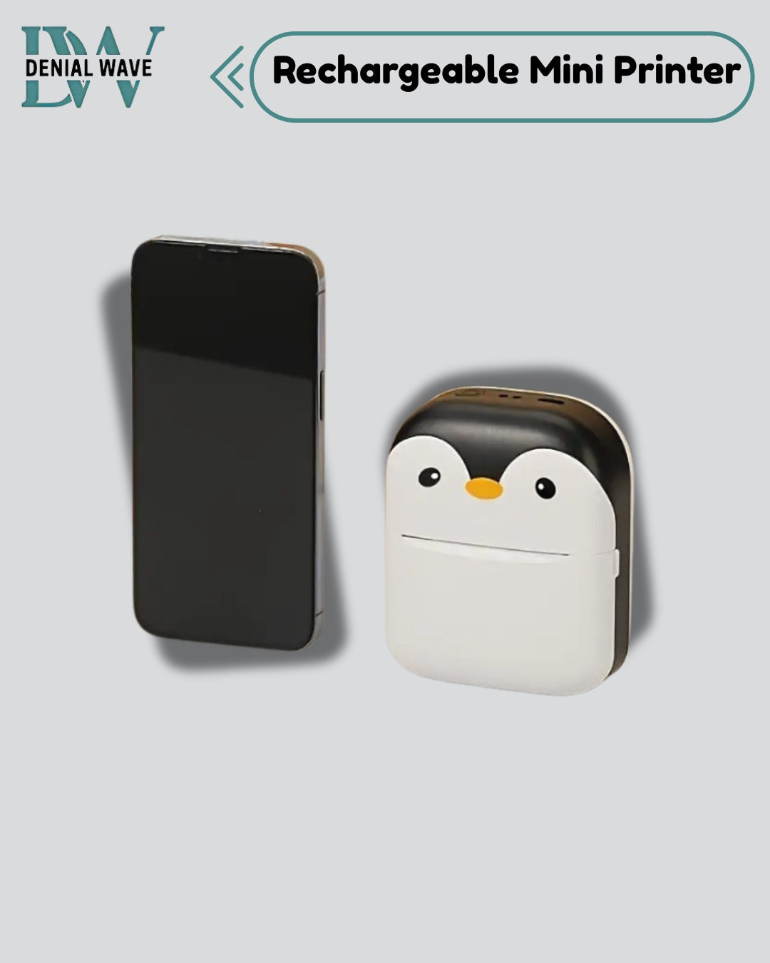 Rechargeable Mini Printer