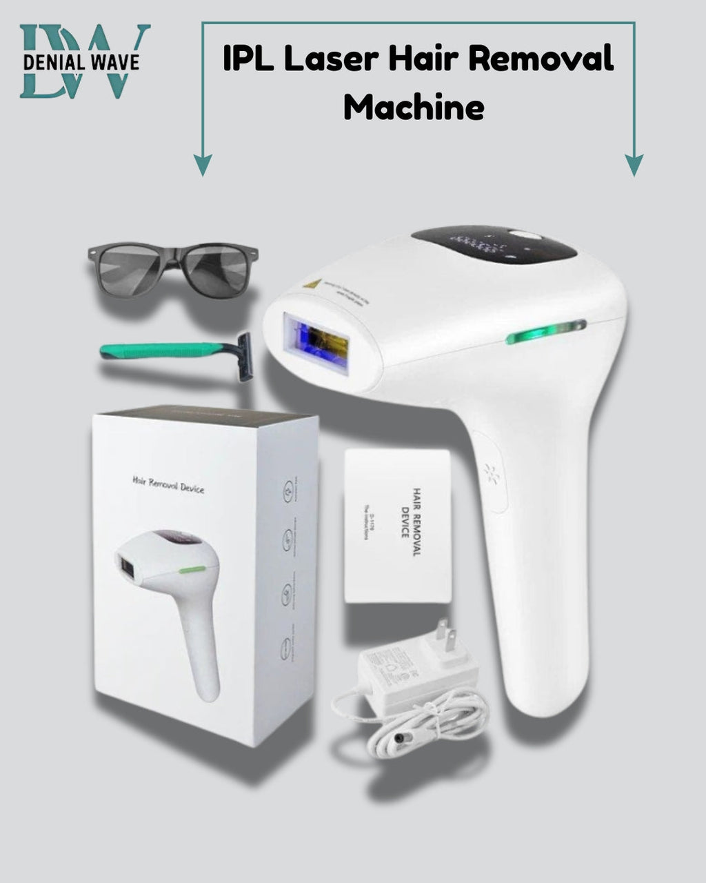 IPL Laser Hair Removal Machine For Men & Women