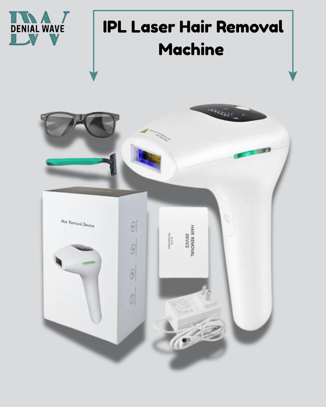 IPL Laser Hair Removal Machine For Men & Women