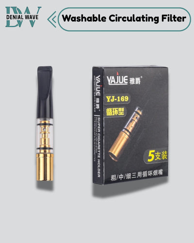 Pack of 5 Washable Filter for Smoking,