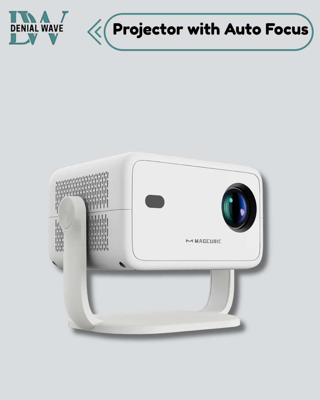 1080P 650ANSI 4K Android 11 L018 360° Projector with Auto Focus Keystone Air Mouse Wifi6 BT5.2 Portable Outdoor