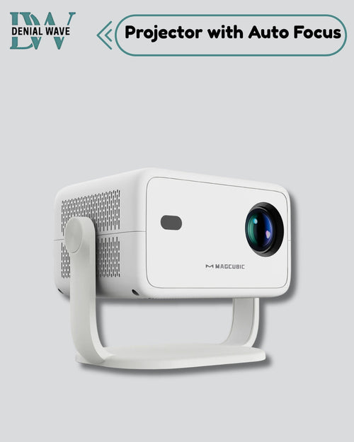 1080P 650ANSI 4K Android 11 L018 360° Projector with Auto Focus Keystone Air Mouse Wifi6 BT5.2 Portable Outdoor