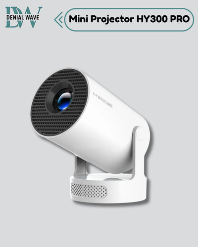 Magcubic 4K HY300 Pro+ Projector Built-in 5W Speaker 1280*720P Android 11 8000 Lumens Wifi6 BT5.4 Outdoor Portable Projec