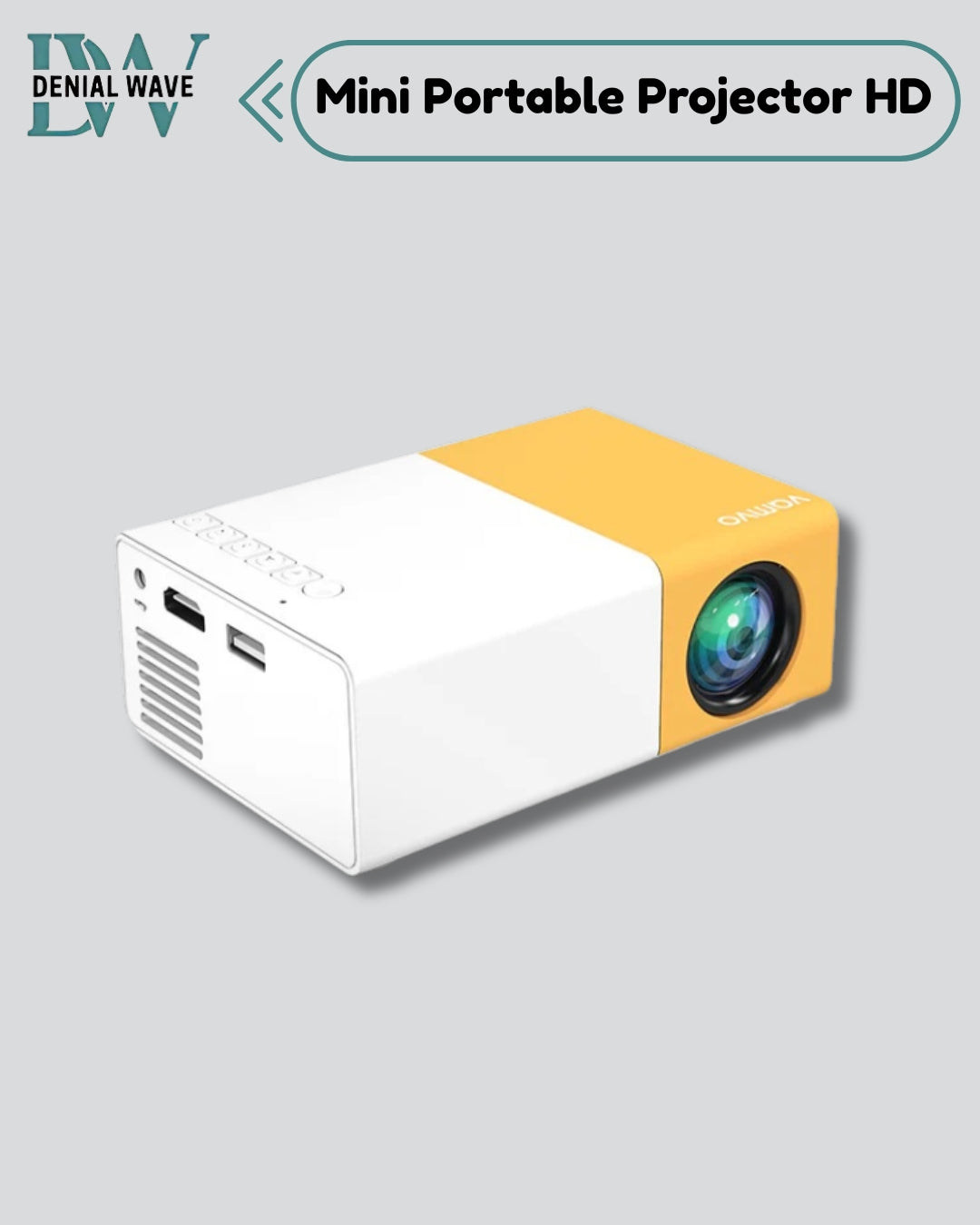 YG300 Mini Portable Projector HD
