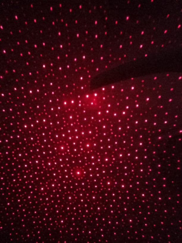 Romantic LED Starry Sky Projector Lamp – USB Powered Galaxy Night Light for Bedroom & Home Decor